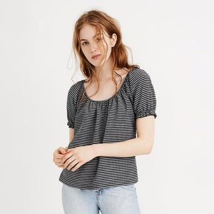 Madewell Texture & Thread Peasant Top